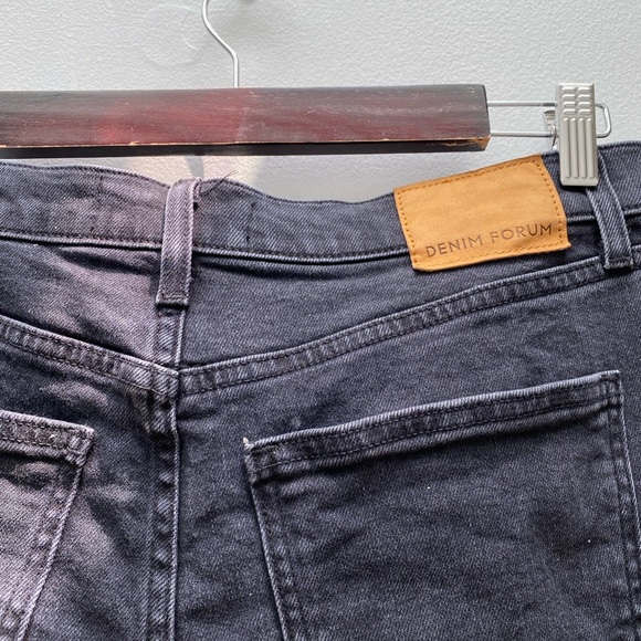 Denim Forum - The Twiggy High Rise Flare Jeans - Picture 5 of 12